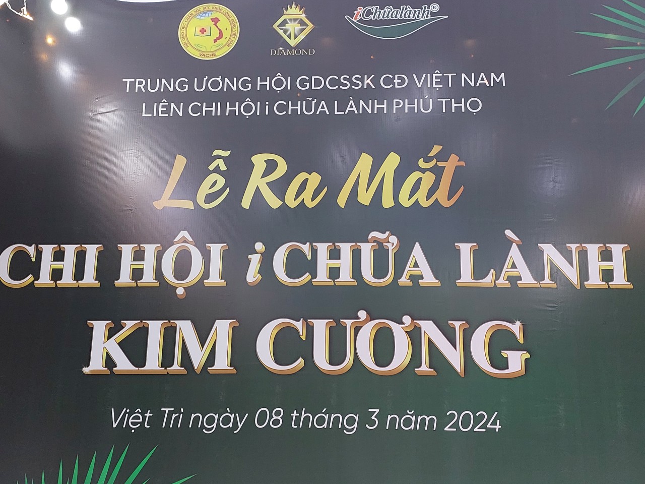 Lễ ra mắt Chi hội i Chữa lành - Kim cương tại Việt Trì – Phú Thọ